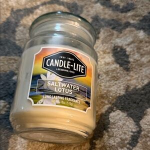 Saltwater Lotus Scented Candle